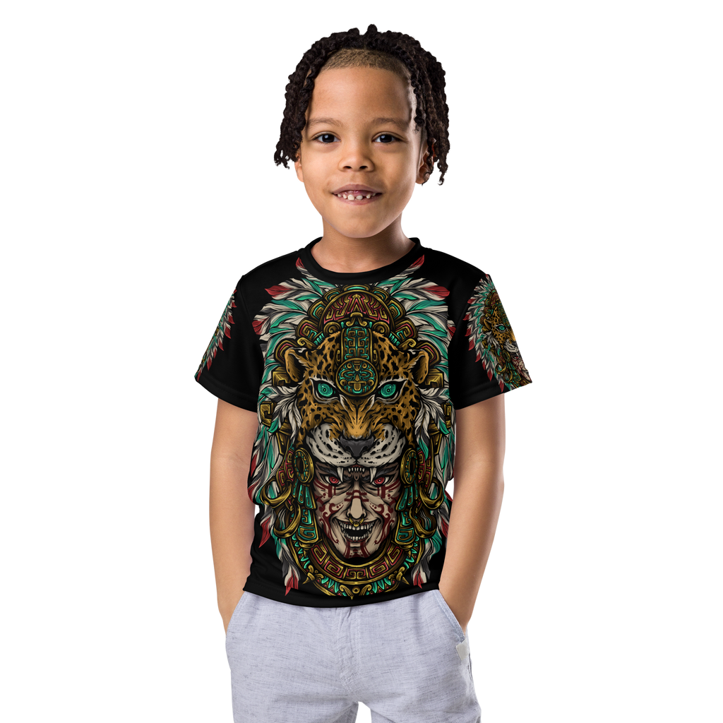 Kids Boardom Jaguar King crew neck t-shirt