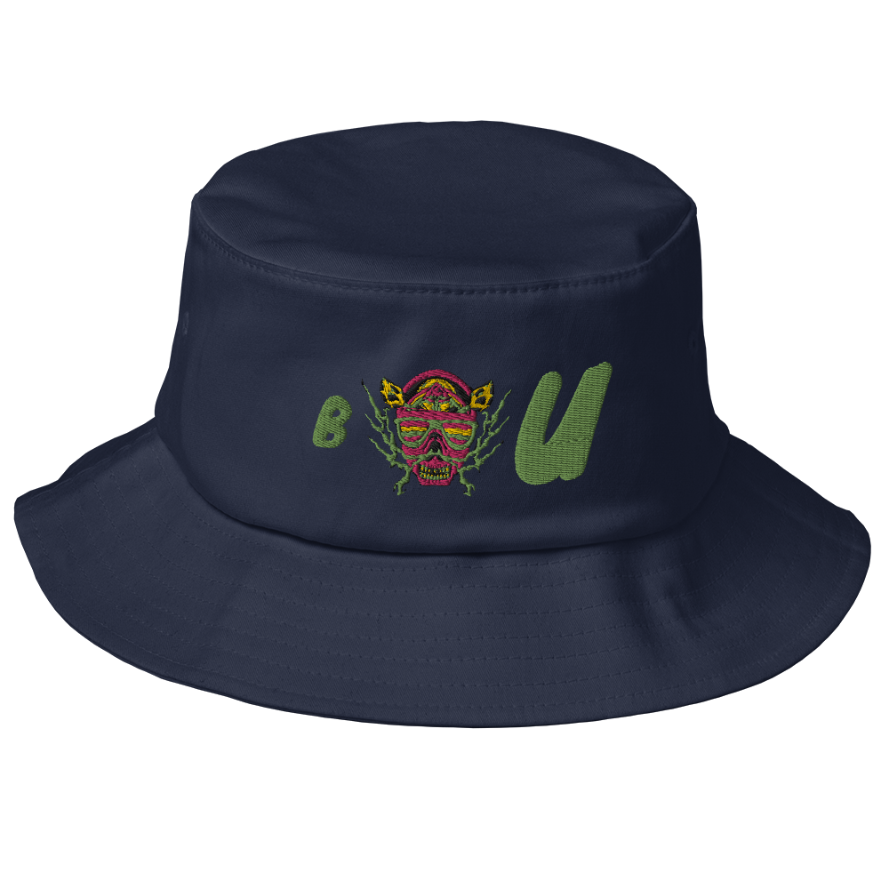 B U On The Mind Old School Bucket Hat