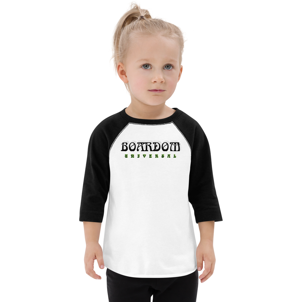 Boardom Universal Toddler 3/4 sleeve shirt