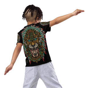 Kids Boardom Jaguar King crew neck t-shirt