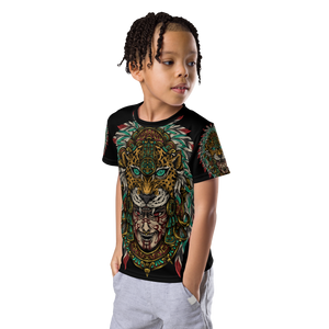 Kids Boardom Jaguar King crew neck t-shirt
