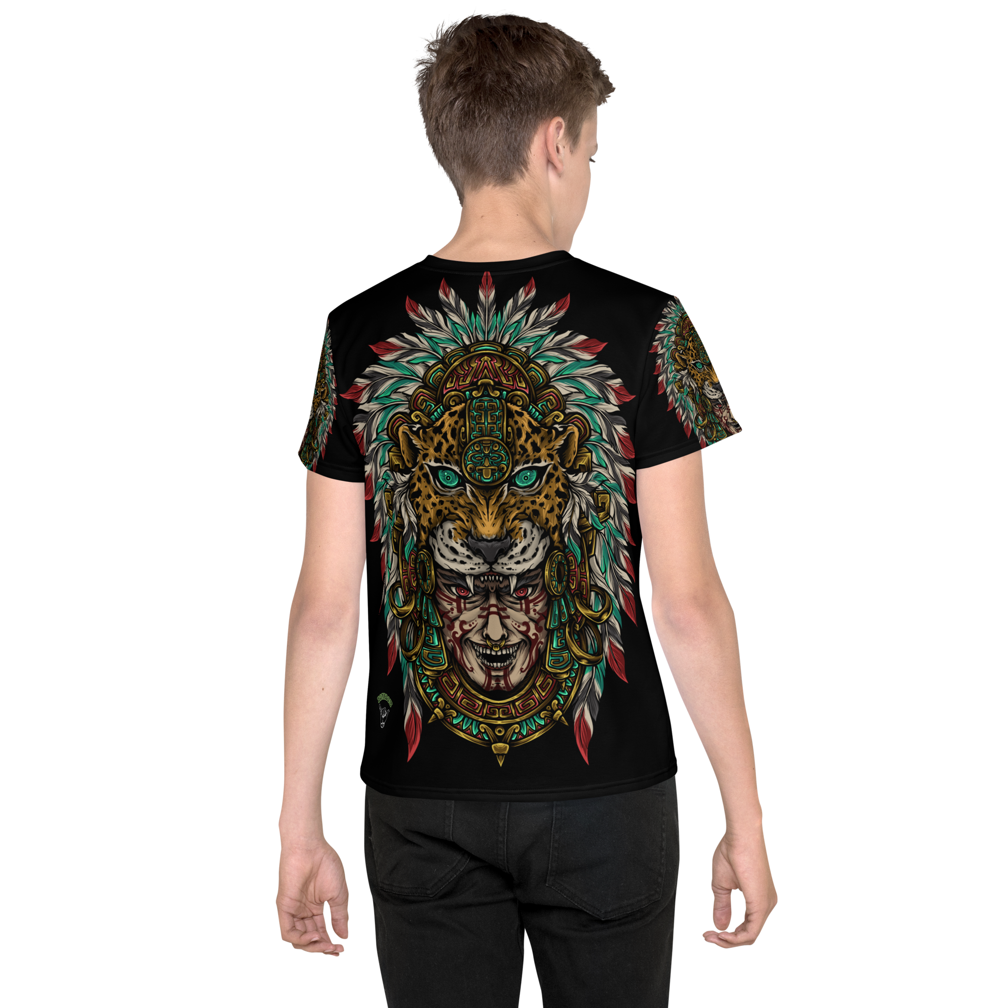 Camiseta con cuello redondo Boardom Jaguar King Youth