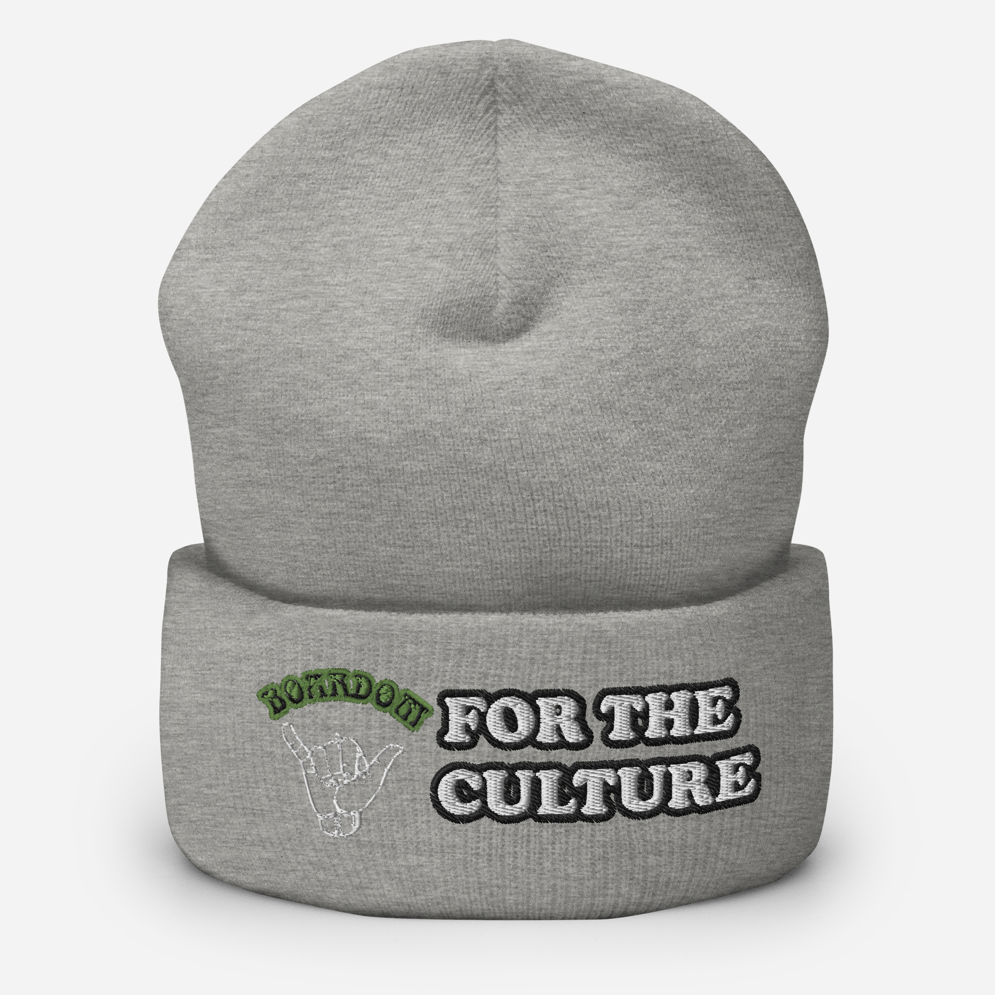 Boardom is for The Culture Cuffed Beanie