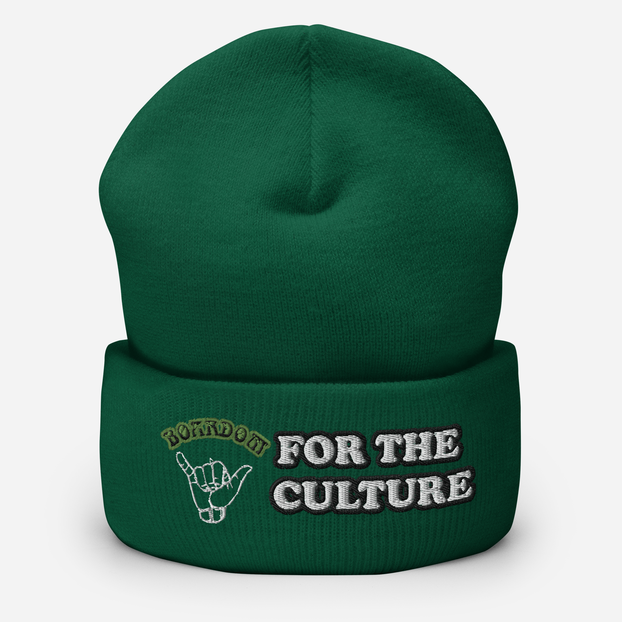 Boardom is for The Culture Cuffed Beanie