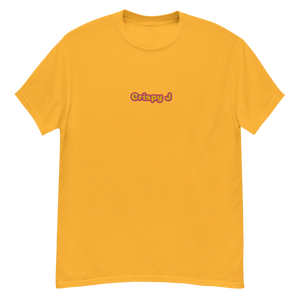Camiseta con bordado Crispy J
