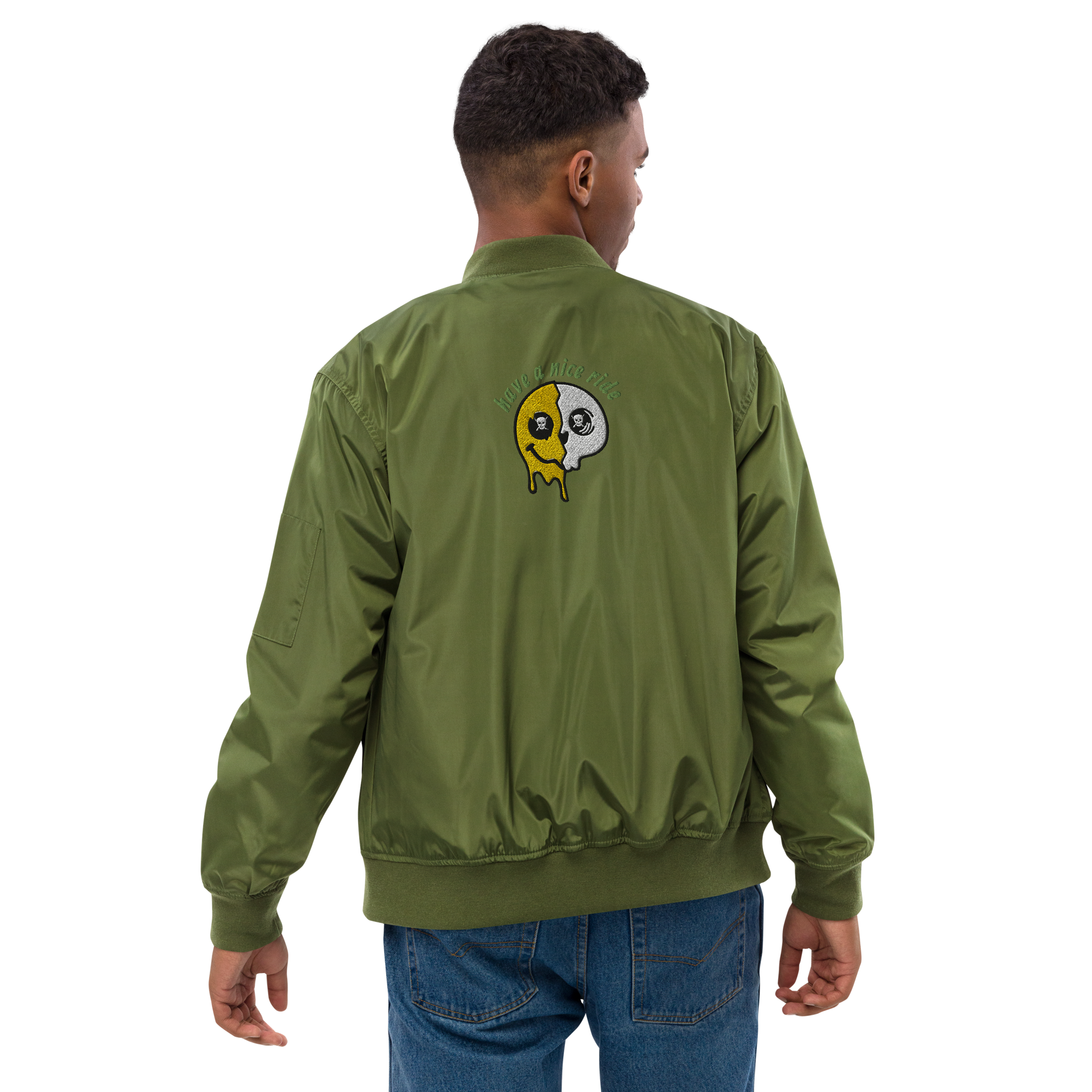 Have a Nice Ride Premium Recycled Bomber jJacket