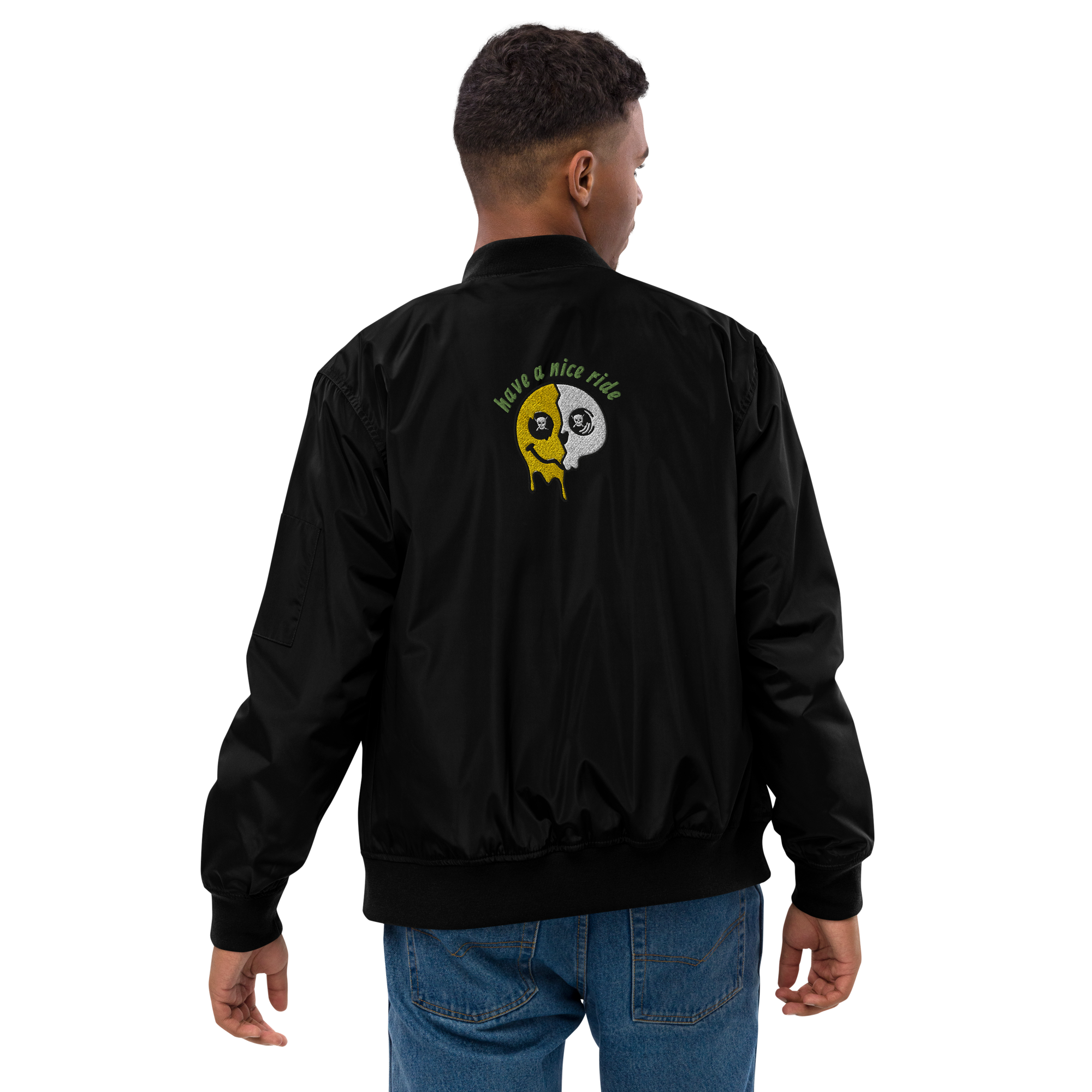 Have a Nice Ride Premium Recycled Bomber jJacket