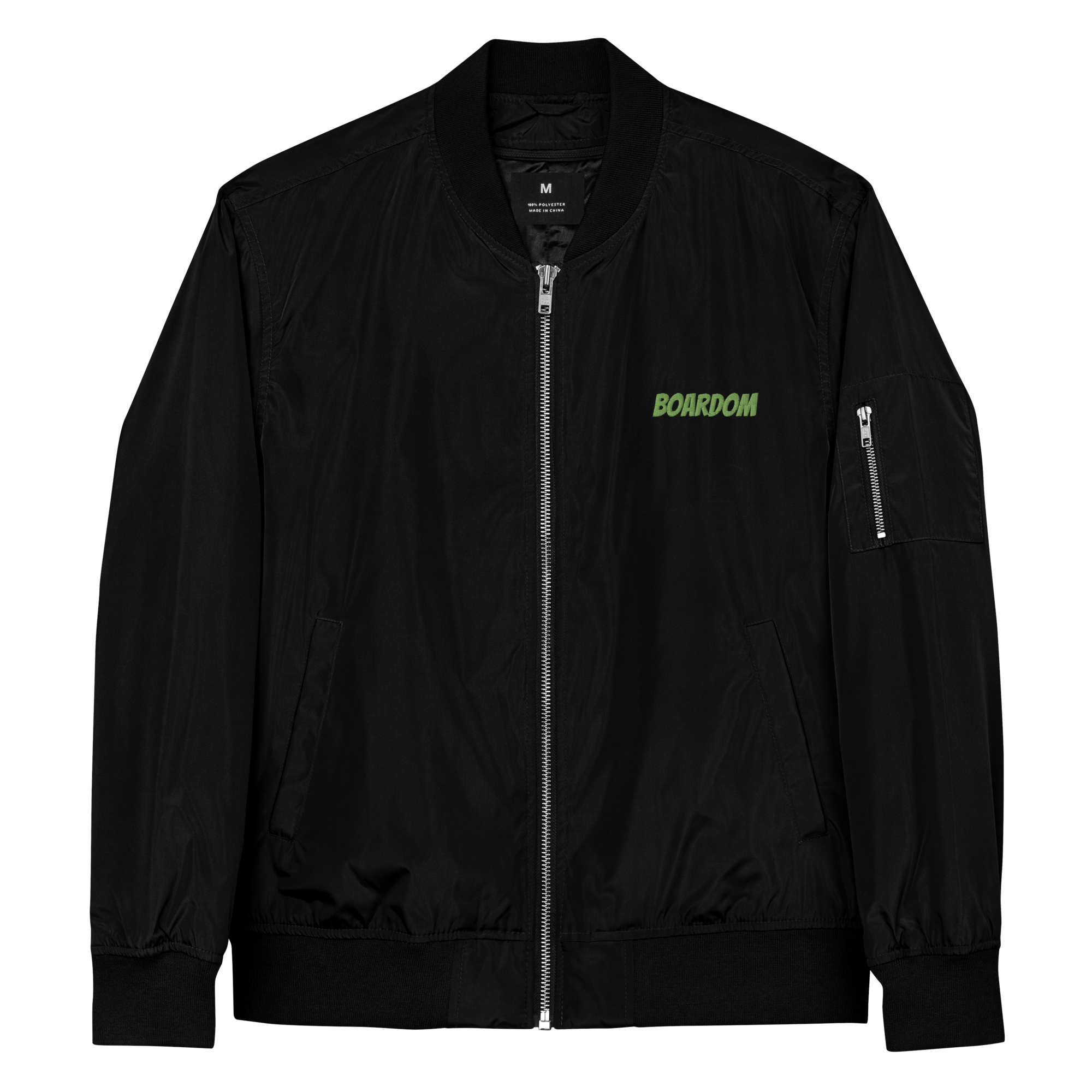 Boardom Premium Recycled Bomber Jacket