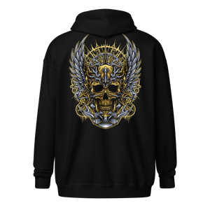 Archangel Embroidered Logo heavy blend zip hoodie