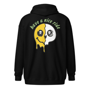 Boardom have a nice ride heavy blend zip hoodie