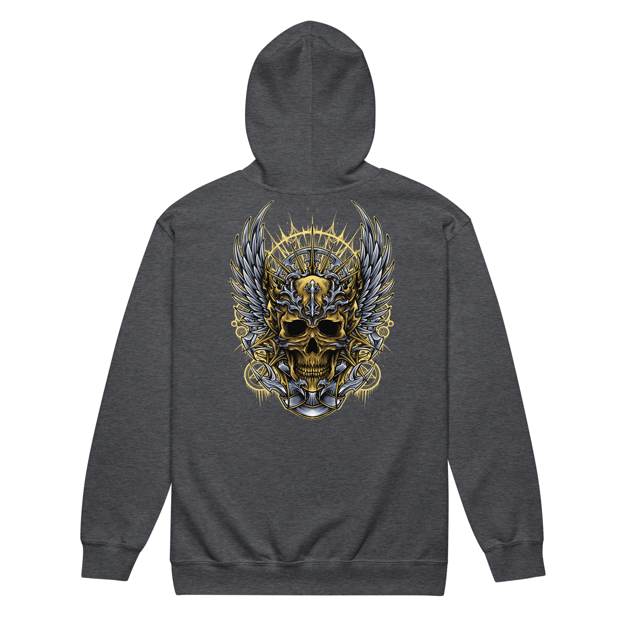 Archangel Embroidered Logo heavy blend zip hoodie