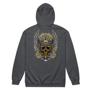 Archangel Embroidered Logo heavy blend zip hoodie