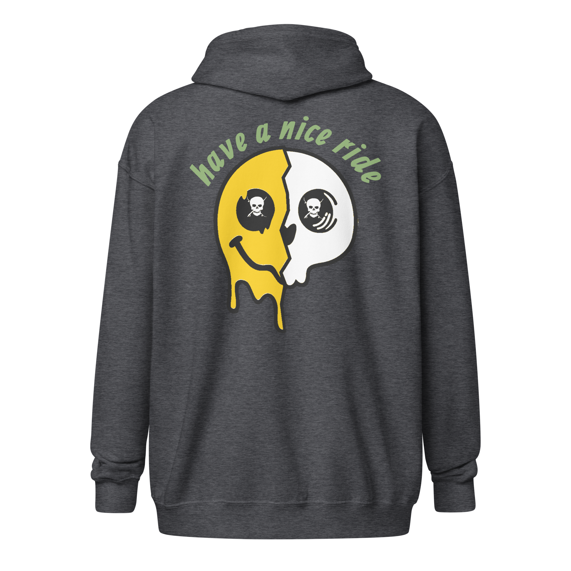 Boardom have a nice ride heavy blend zip hoodie