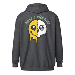 Boardom have a nice ride heavy blend zip hoodie