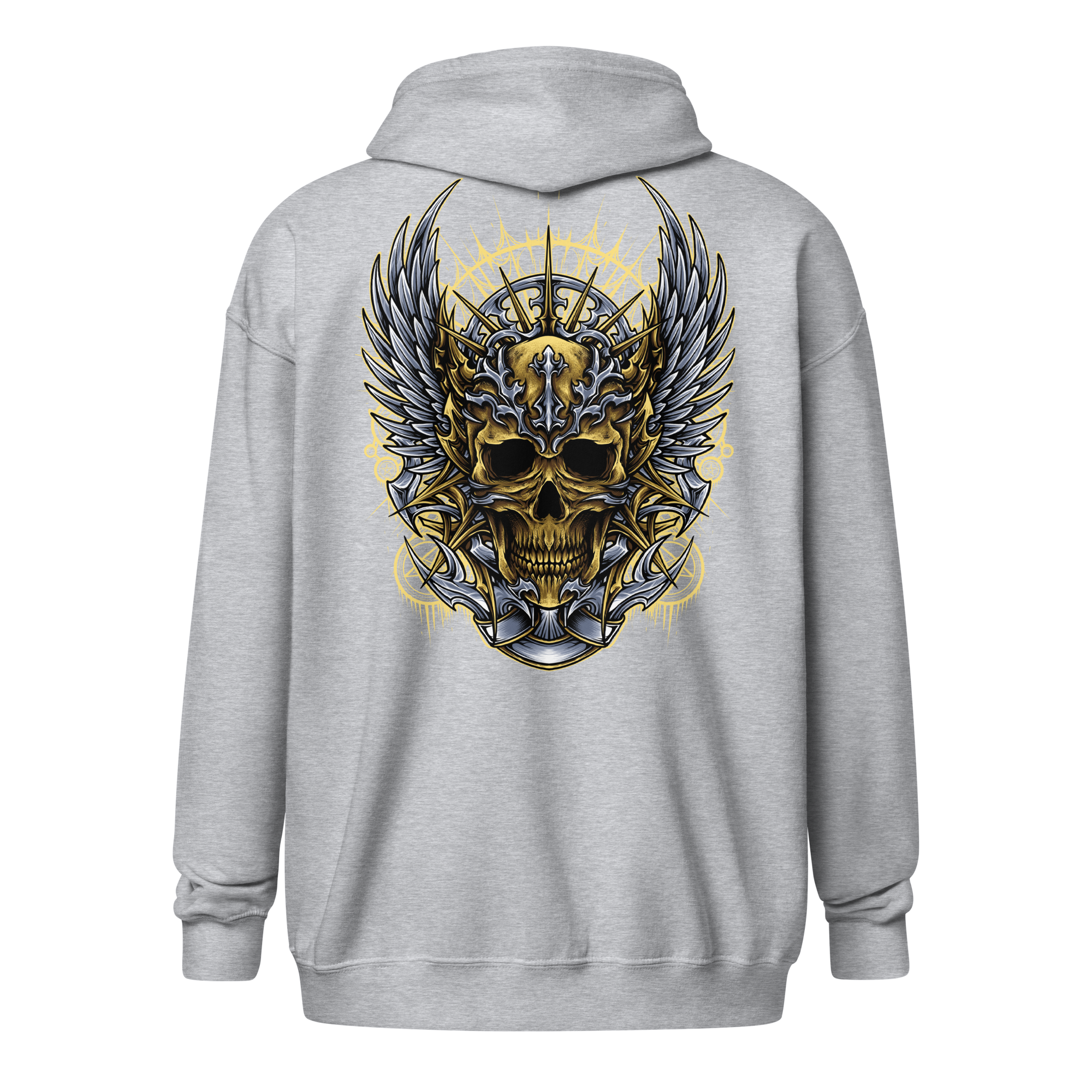 Archangel Embroidered Logo heavy blend zip hoodie