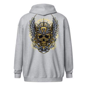 Archangel Embroidered Logo heavy blend zip hoodie