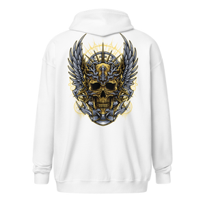 Archangel Embroidered Logo heavy blend zip hoodie