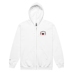 Embroidered Safety Unisex heavy blend zip hoodie