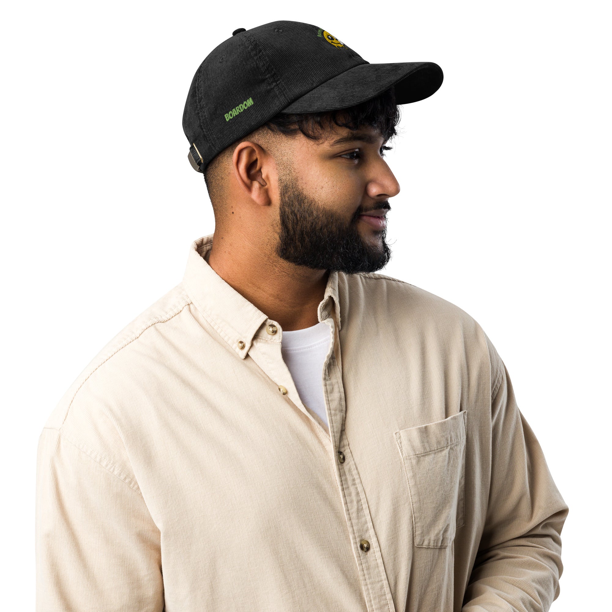 Boardom have a nice ride corduroy cap