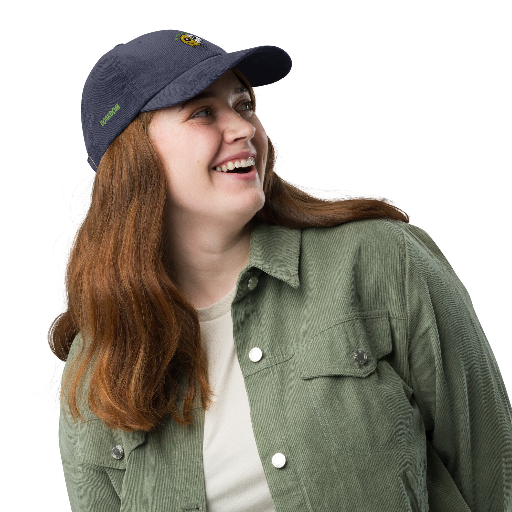 Boardom have a nice ride corduroy cap