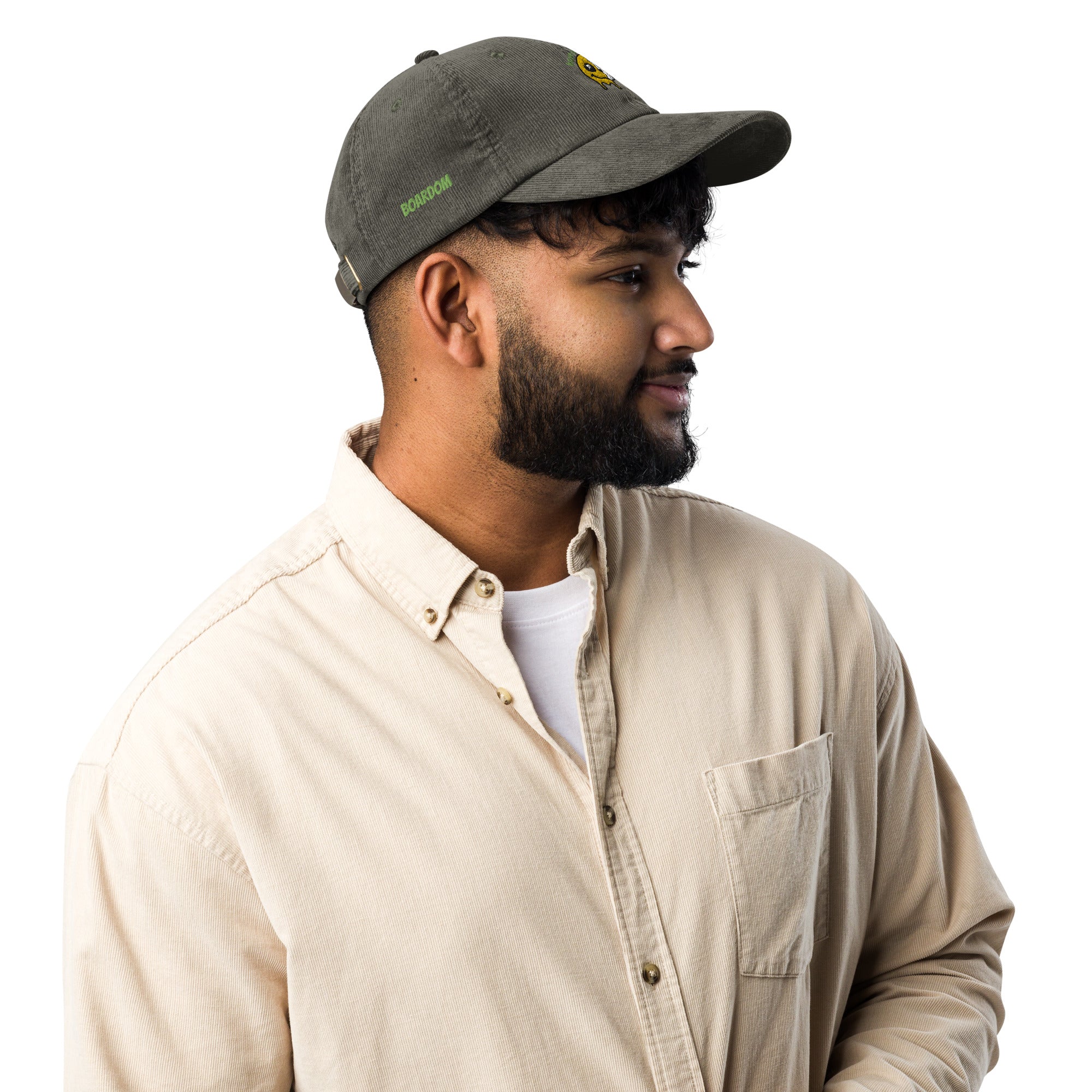 Boardom have a nice ride corduroy cap
