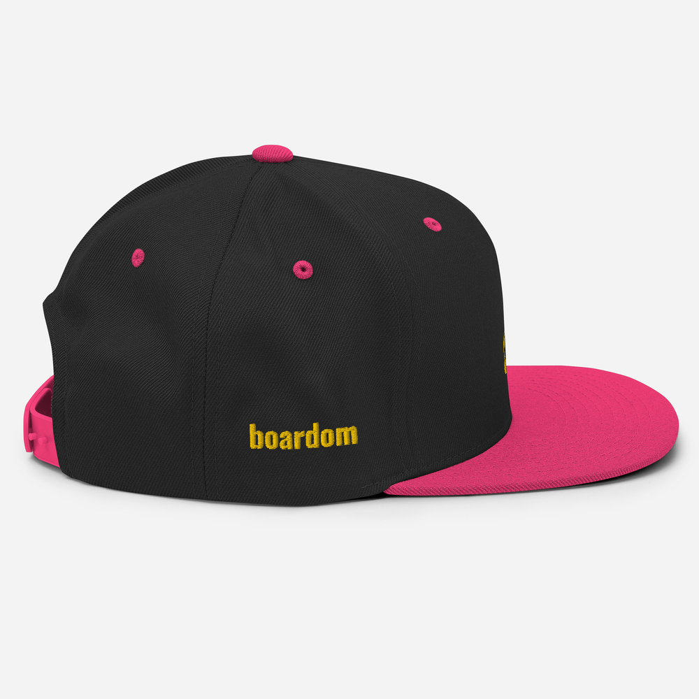 boardom Nuking Snapback Hat