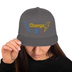 Boardom Charge it Snapback Hat