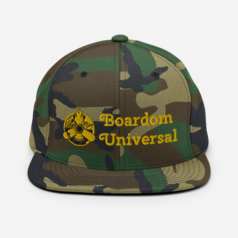 Boardom Universal Nuking Snapback Hat