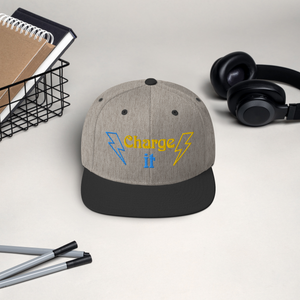 Boardom Charge it Snapback Hat