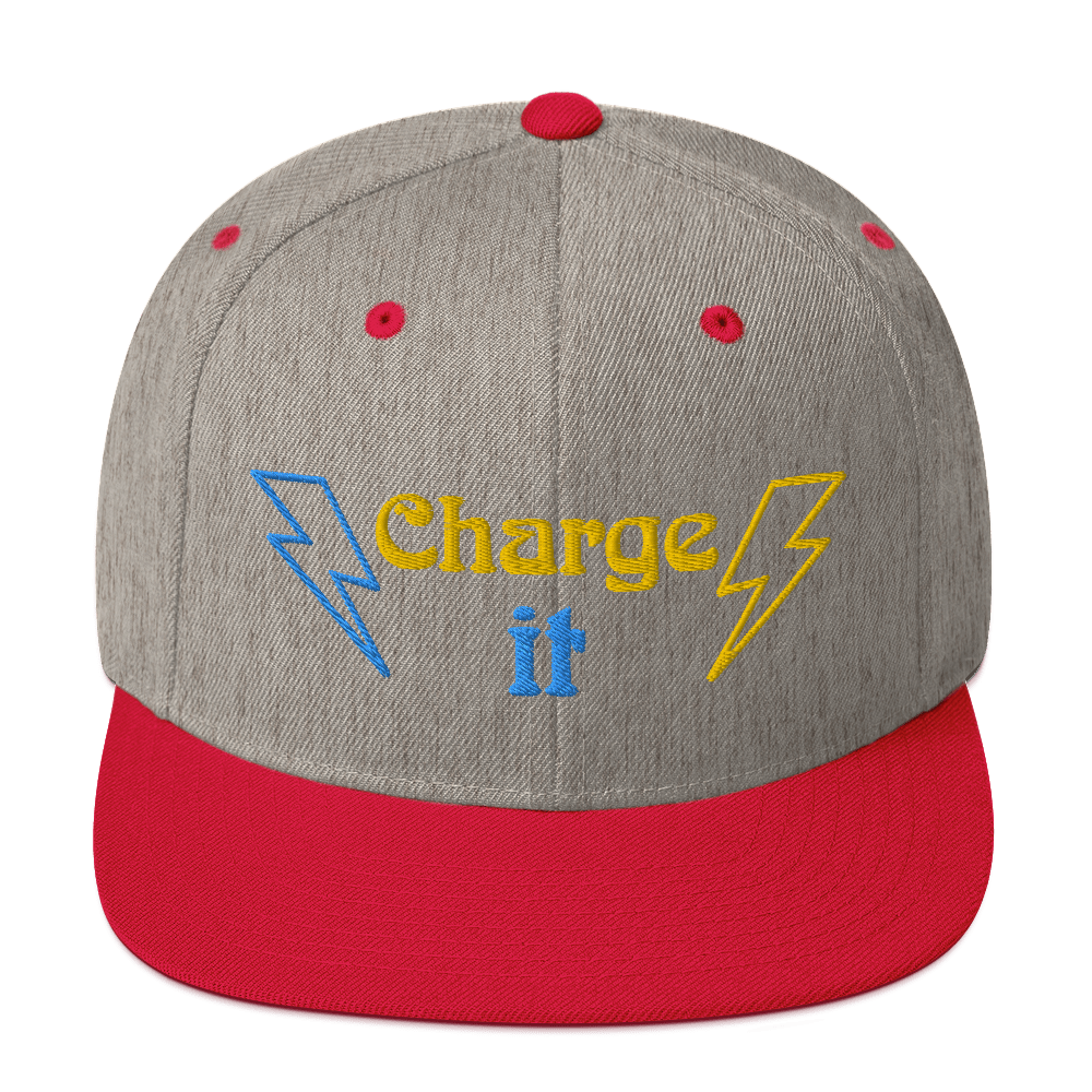 Boardom Charge it Snapback Hat