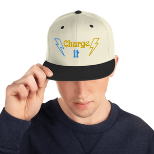 Boardom Charge it Snapback Hat