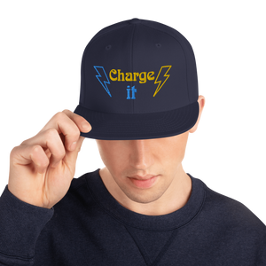 Boardom Charge it Snapback Hat