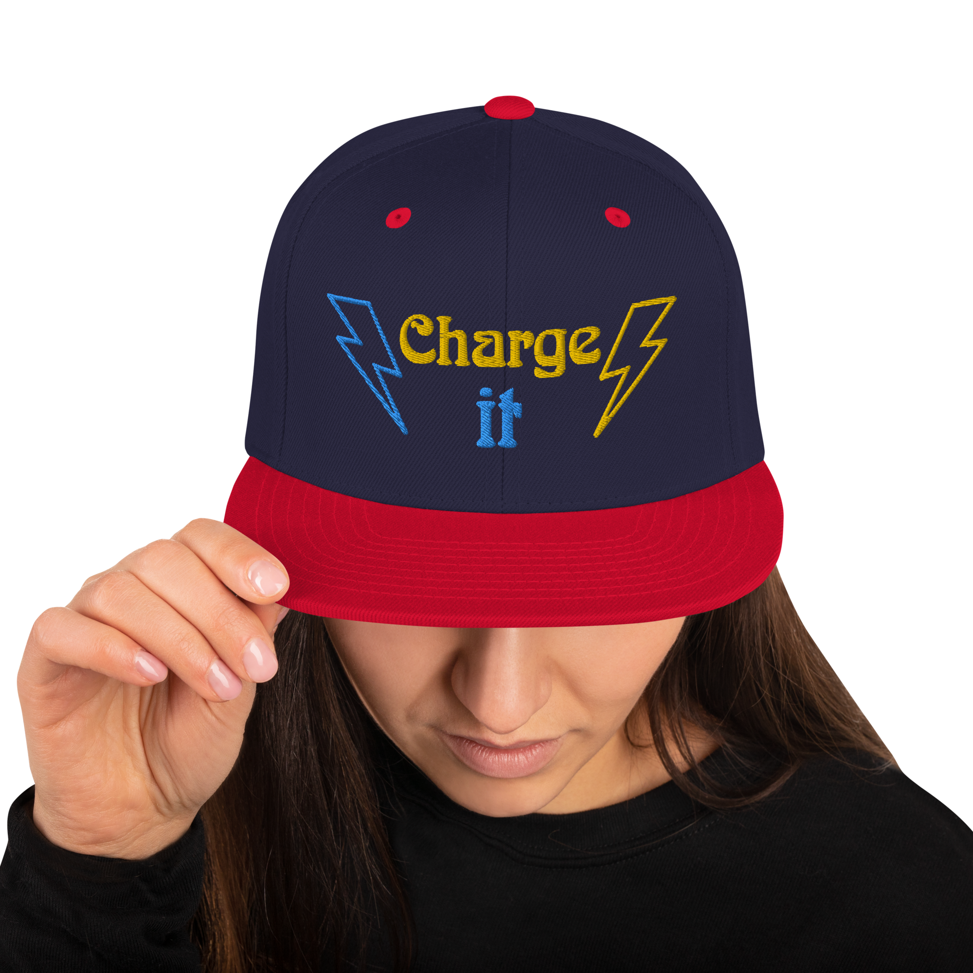 Boardom Charge it Snapback Hat