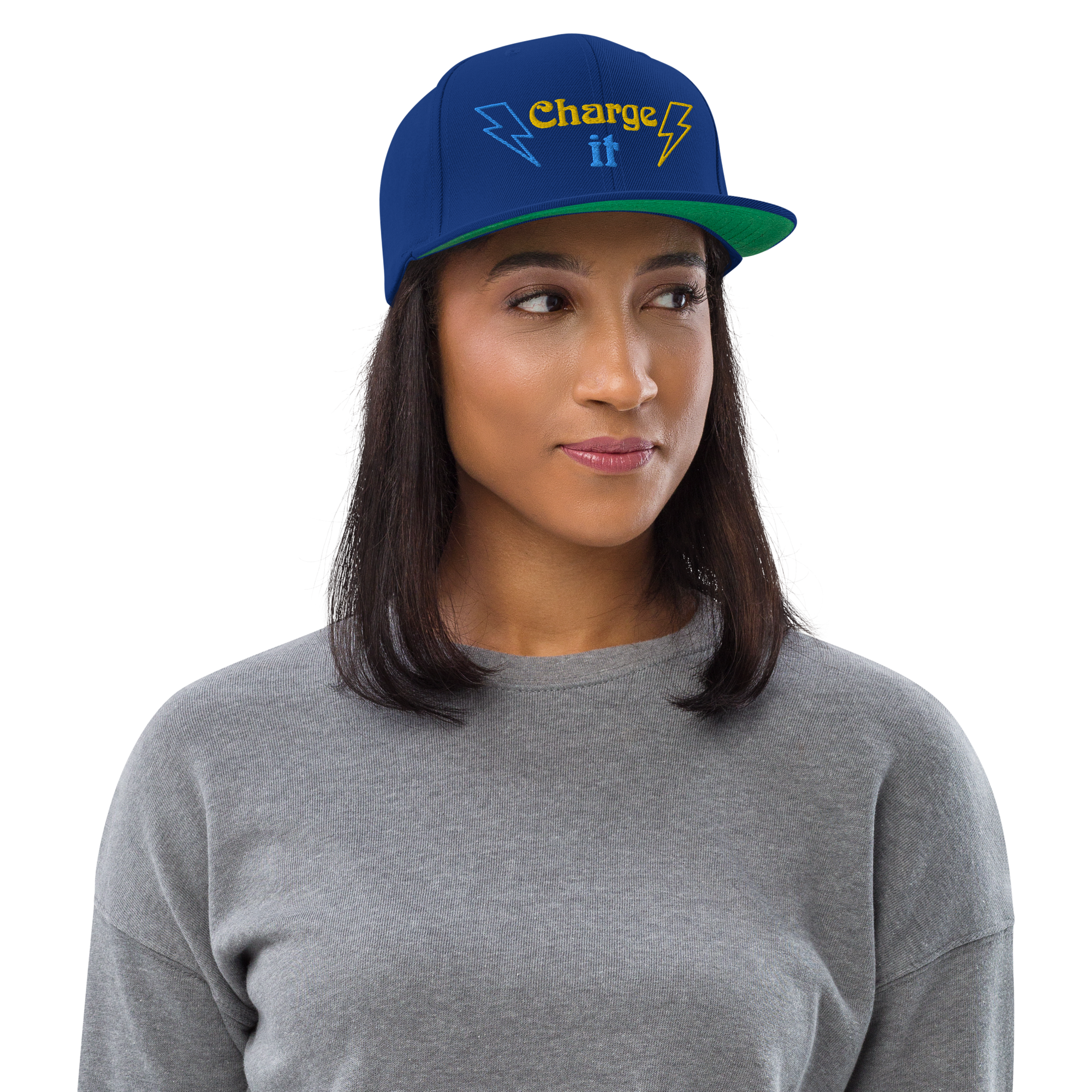 Boardom Charge it Snapback Hat