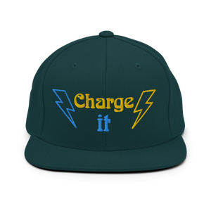 Boardom Charge it Snapback Hat