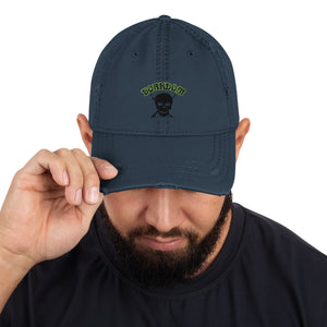 Gorro de papá desgastado con logotipo de Boardom