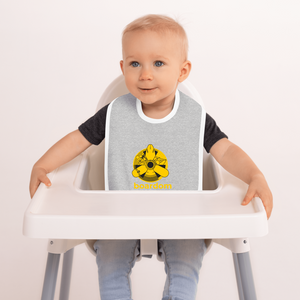 Boardom Embroidered Nuking Baby Bib