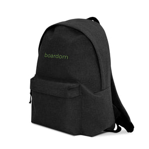boardom Embroidered Backpack
