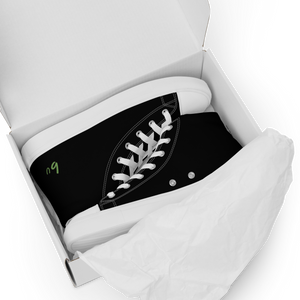 bU high top canvas shoes