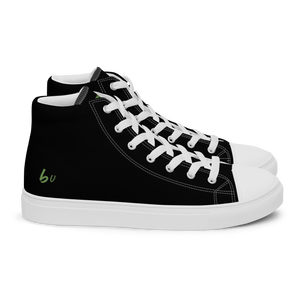 bU high top canvas shoes