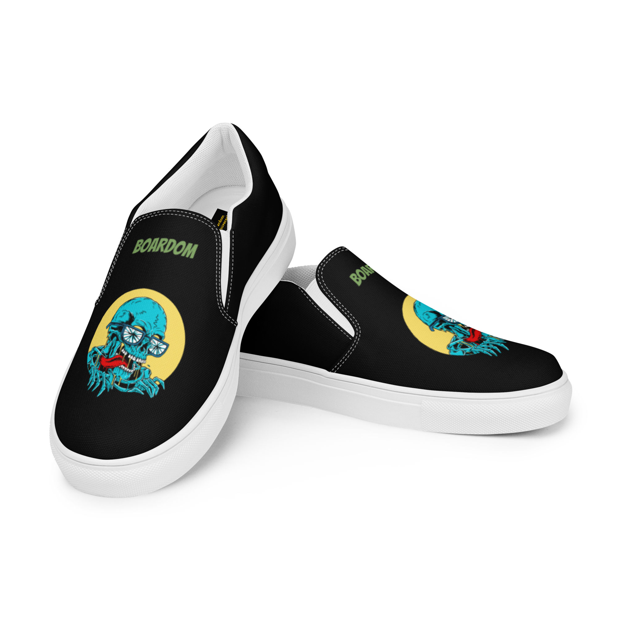 Boardom Sick With It slip-on canvas shoes