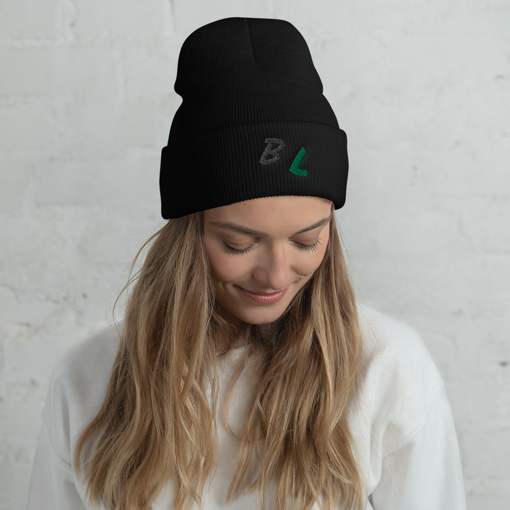 BL is for Board Life Cuffed Beanie