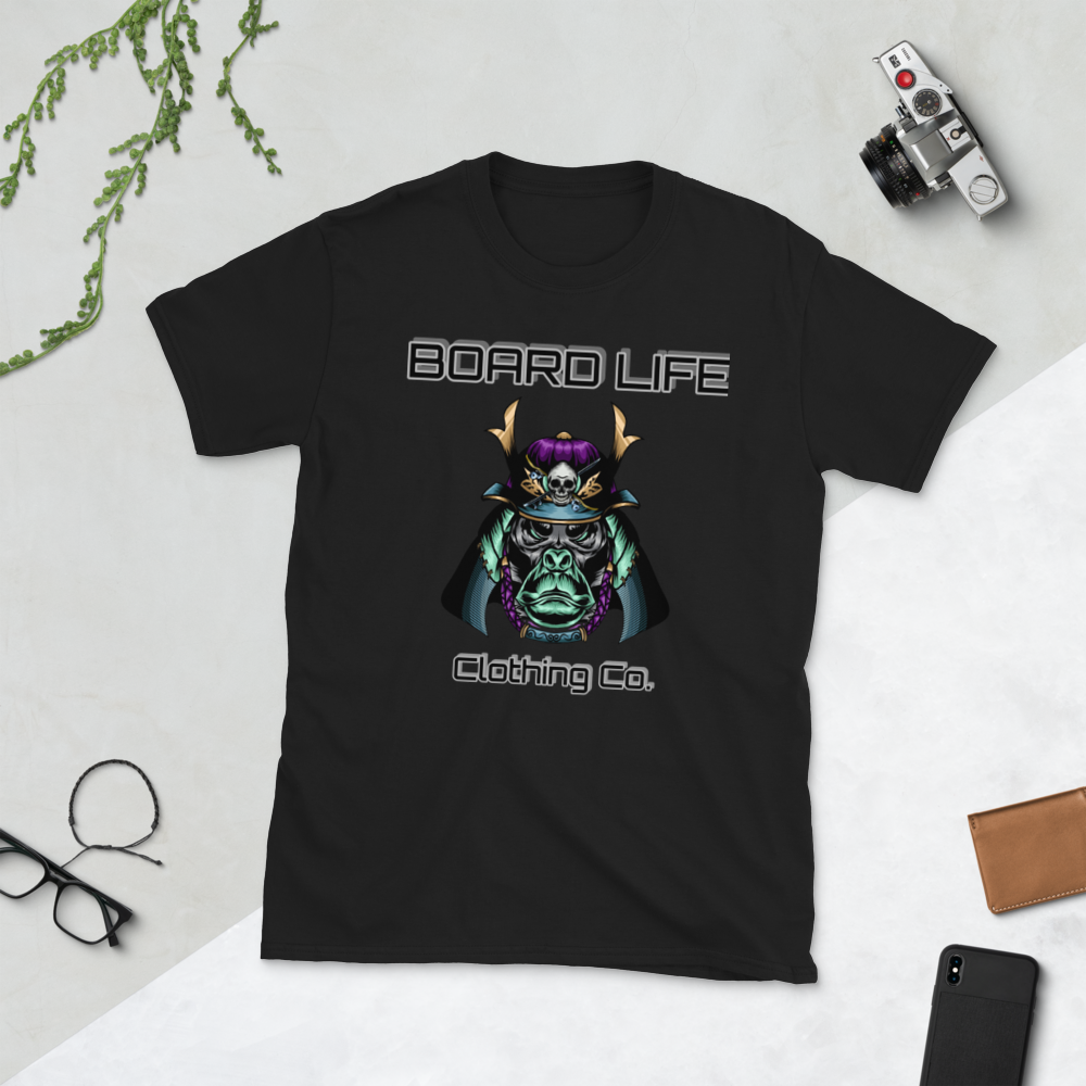 Board Life Gorilla Army Short-Sleeve Unisex T-Shirt