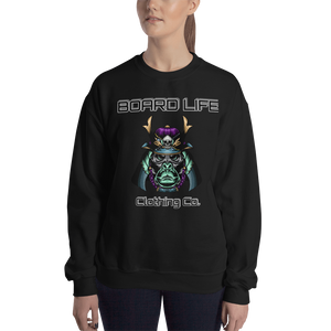 Board Life Gorilla Army Unisex Sweatshirt