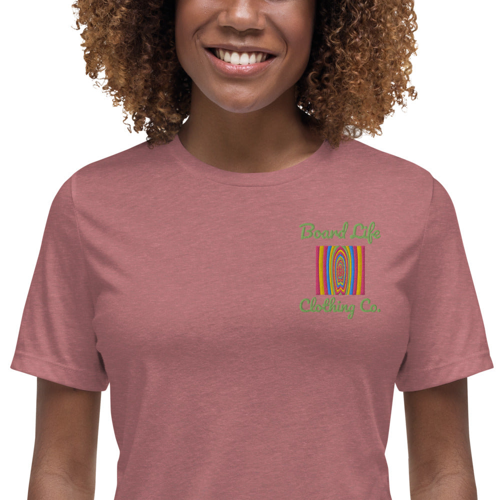 Camiseta holgada Board Life Layerz para mujer
