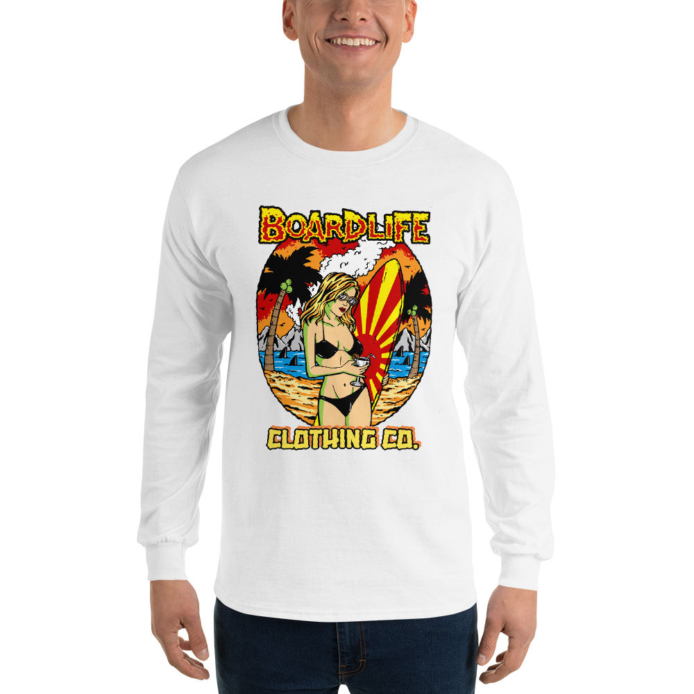 Board Life Island Fever - Camiseta de manga larga unisex