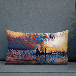 Board Life is Art Premium Pillow