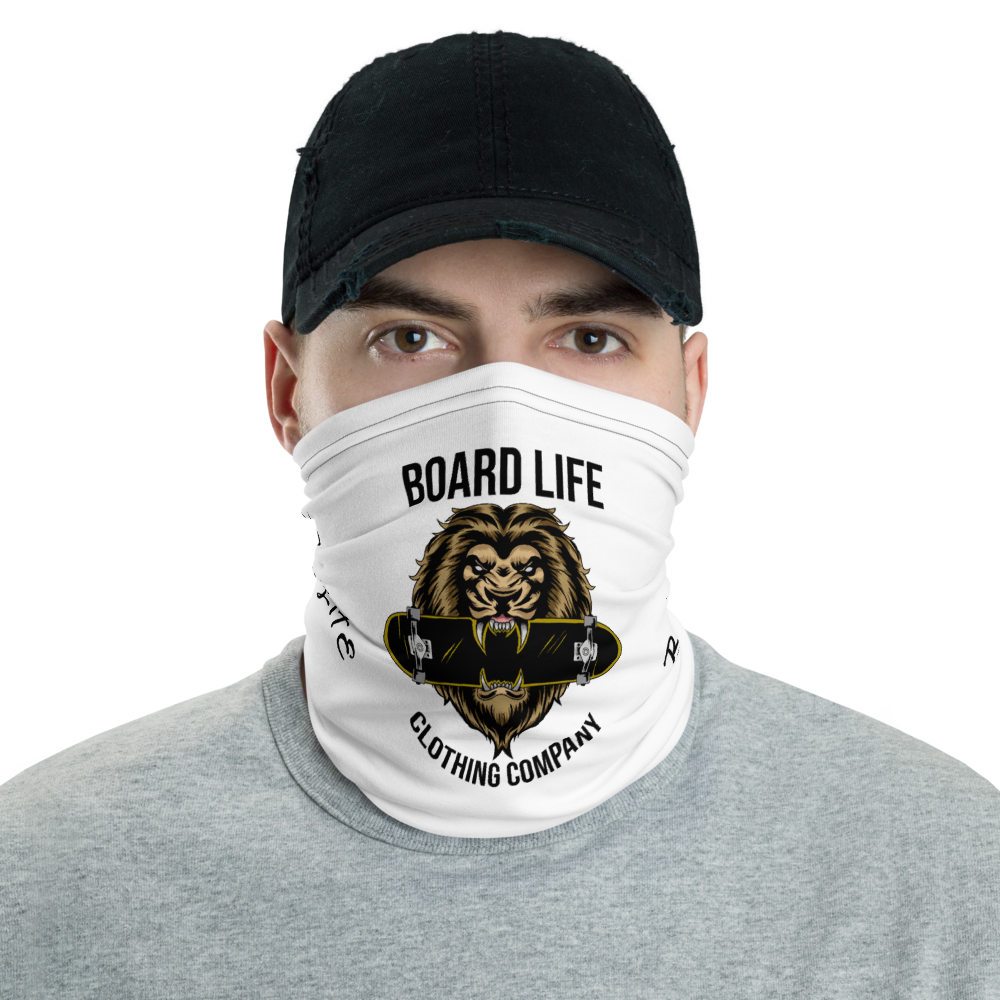 Board Life King of the Concrete Jungle Neck Gaiter