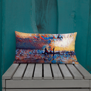 Board Life is Art Premium Pillow