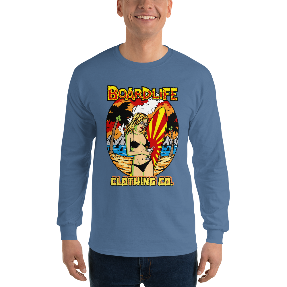 Board Life Island Fever Unisex Long Sleeve T-Shirt